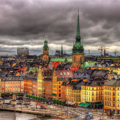 Stockholm, Svédország látképe