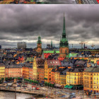 Puzzle - Educa - Stockholm, Svédország látképe