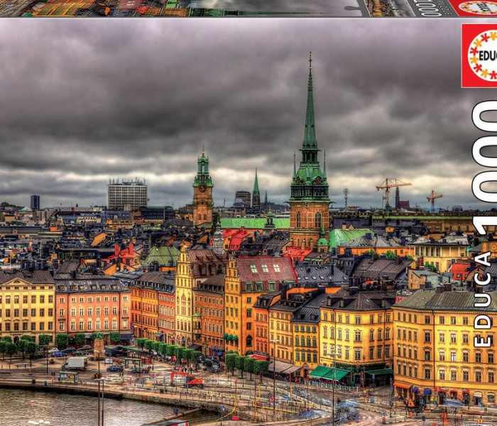 Puzzle - Educa - Stockholm, Svédország látképe