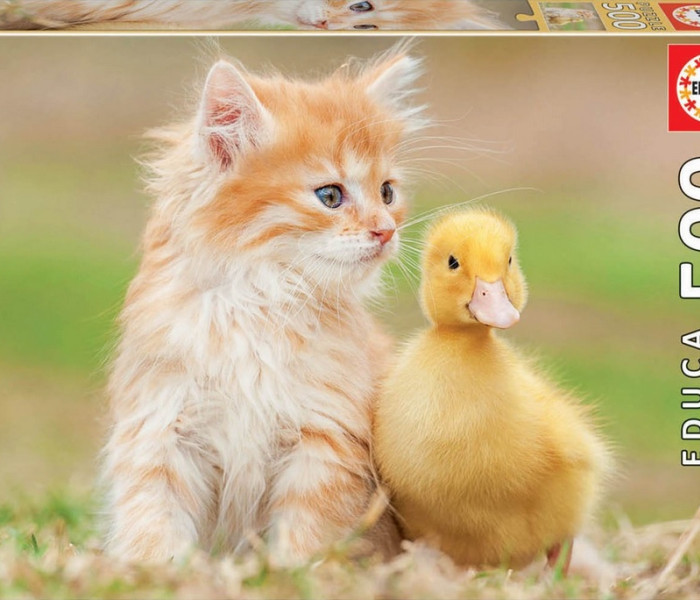 Puzzle - Educa - Imádnivaló barátok