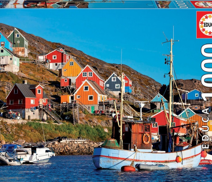 Puzzle - Educa - Északi házak