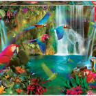 Puzzle - Educa - Trópusi papagájok