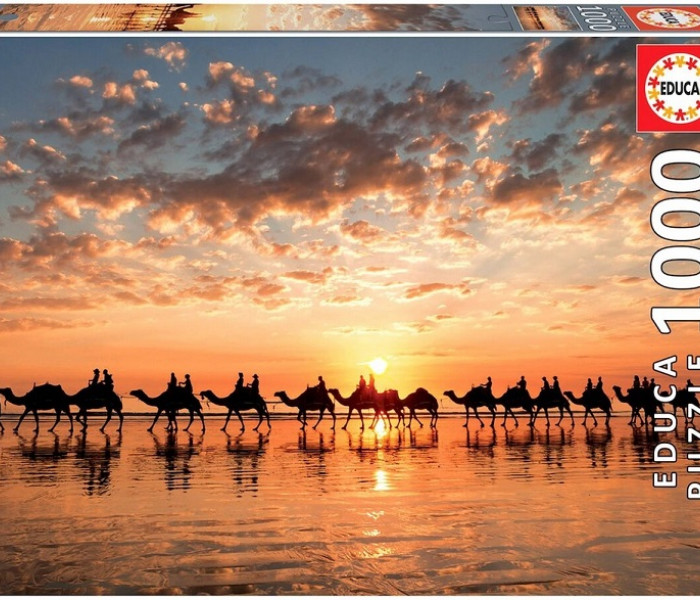 Puzzle - Educa - Aranyszínű naplemente, Ausztrália