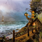 Puzzle - Enjoy - Varázslatos világítótorony