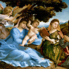 Puzzle - Enjoy - Madonna Szent Katalinnal és Tamással