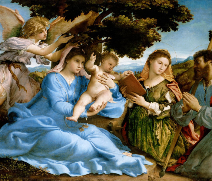 Puzzle - Enjoy - Madonna Szent Katalinnal és Tamással