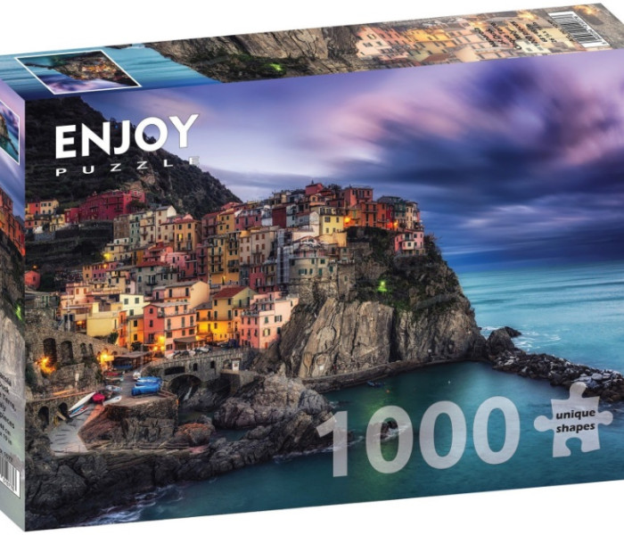 Puzzle - Enjoy - Manarola alkonyatkor