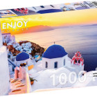 Puzzle - Enjoy - Napfelkelte Santorini felett