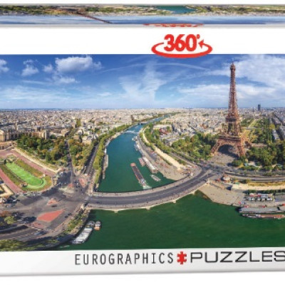 Párizs - Panoramatikus Puzzle