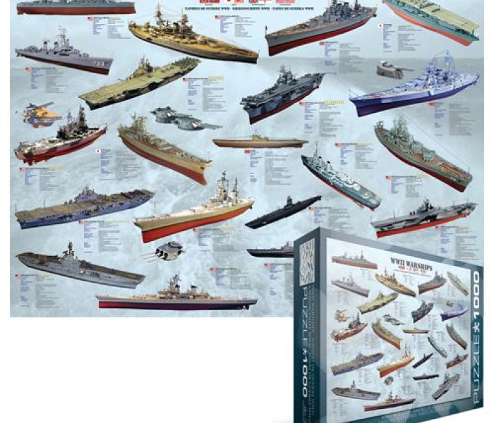 Puzzle - Eurographics - Hadihajók