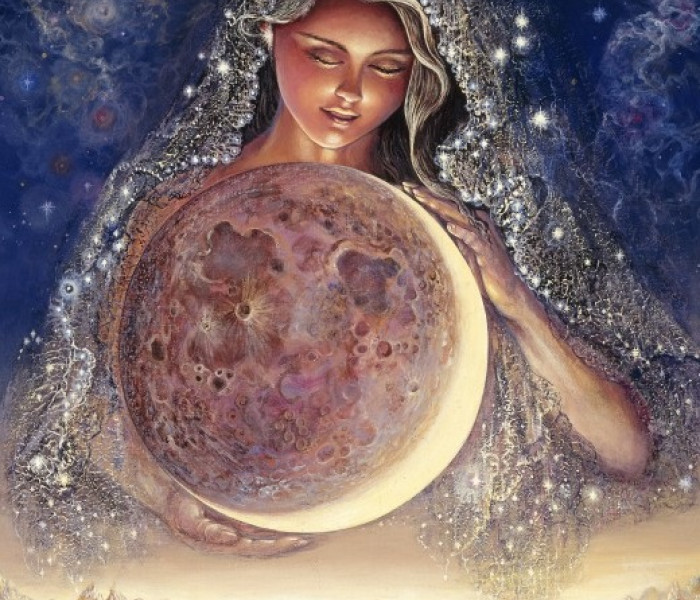 Puzzle - Grafika - Hold istennő