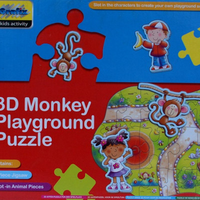 Majomjátszótér - 3D Puzzle
