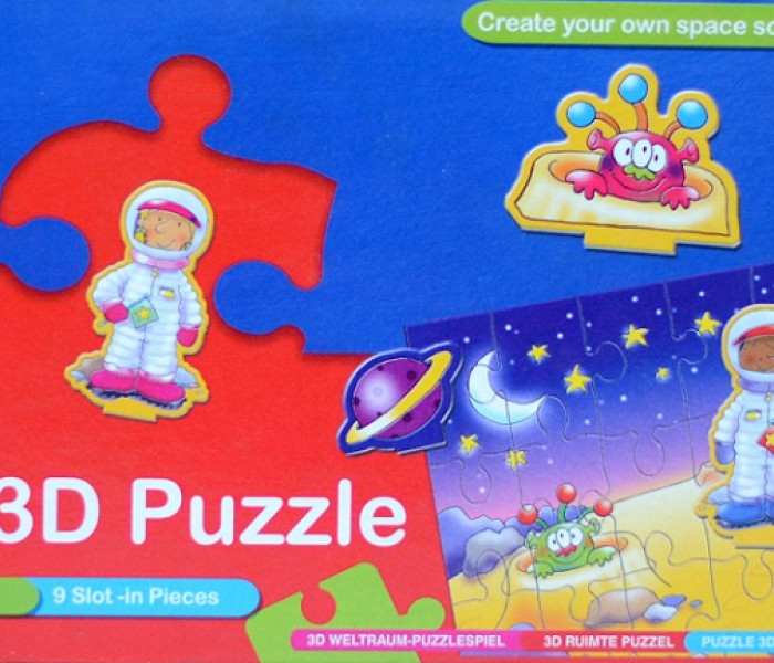 Puzzle - Grafix - Elveszett az űrben - 3D Puzzle