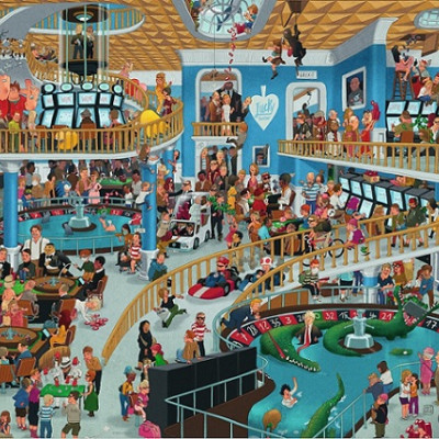 Kaotikus kaszinó - Triangular puzzle