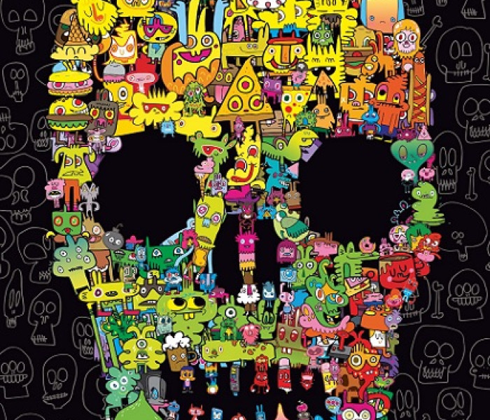 Puzzle - Heye - Firkálások - koponya