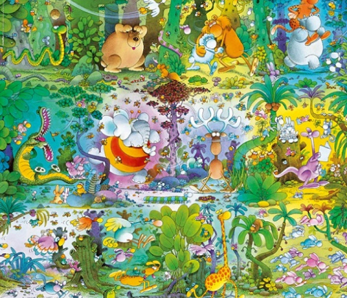 Puzzle - Heye - Vadon élő állatok