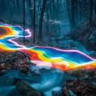 Puzzle - Heye - Szivárványpatak