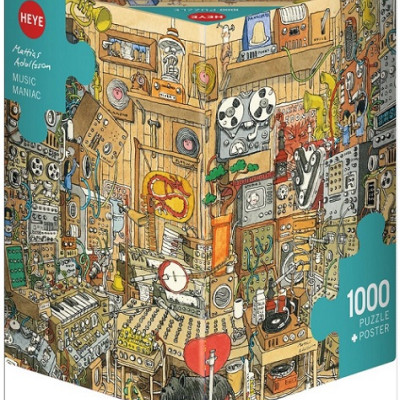 Zenemániás - Triangular puzzle