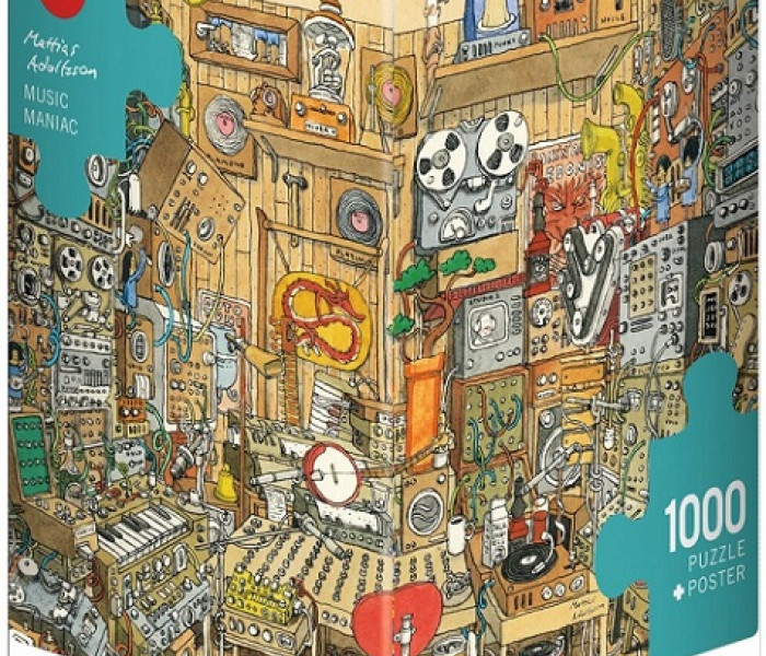 Puzzle - Heye - Zenemániás - Triangular puzzle