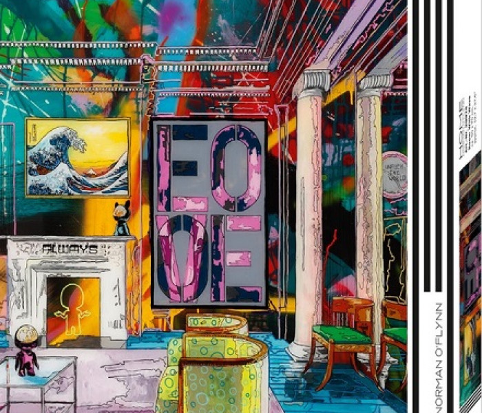 Puzzle - Heye - Tengeri hullámmal díszített szoba