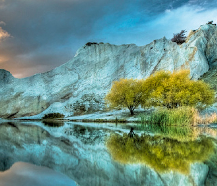 Puzzle - Heye - Kék-tó - Panoramatikus Puzzle