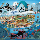 Puzzle - Heye - Víz alatti szórakozás - Triangular puzzle