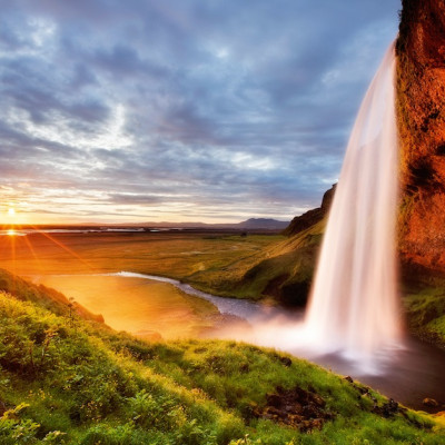 Seljalandsfoss vízesés