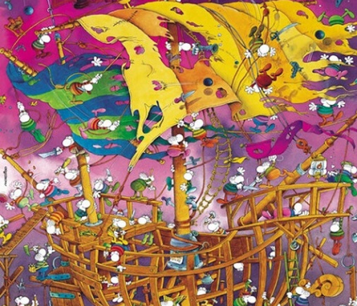 Puzzle - Heye - Hajómentés - Triangular puzzle