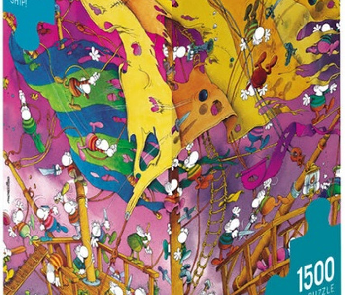 Puzzle - Heye - Hajómentés - Triangular puzzle