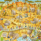 Puzzle - Heye - ÁLLATKERT - Afrika