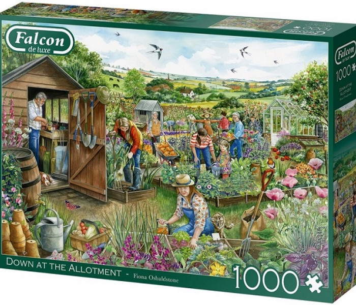 Puzzle - Falcon - Lent a kertben