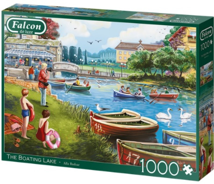 Puzzle - Falcon - Tó csónakokkal