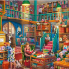 Puzzle - Falcon - Délután egy könyvesboltban