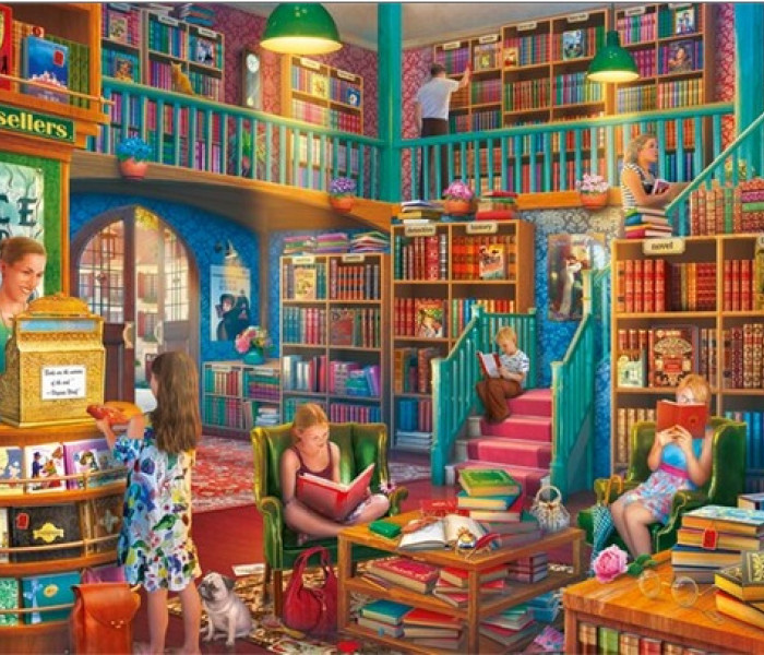 Puzzle - Falcon - Délután egy könyvesboltban