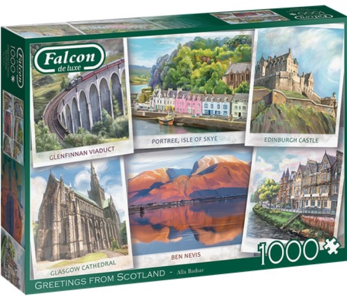 Puzzle - Falcon - Üdvözlet Skóciából