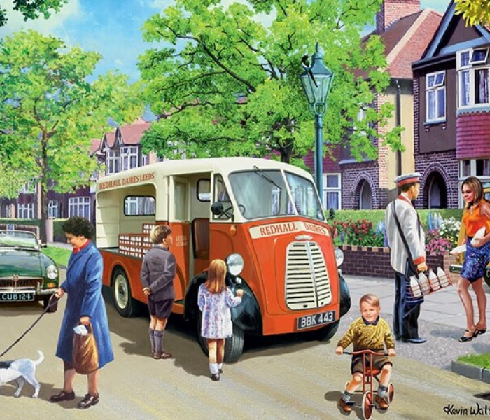 Puzzle - Falcon - Tejszállítás