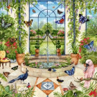 Puzzle - Falcon - Az üvegház tele lepkékkel