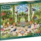 Puzzle - Falcon - Az üvegház tele lepkékkel