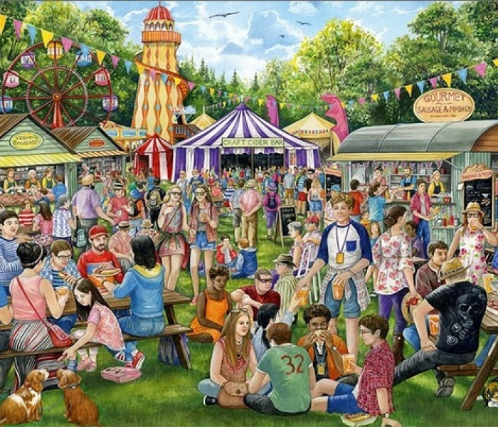 Puzzle - Falcon - Kolbász- és almaborfesztivál