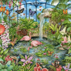 Puzzle - Falcon - Trópusi üvegház