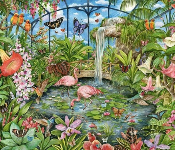 Puzzle - Falcon - Trópusi üvegház