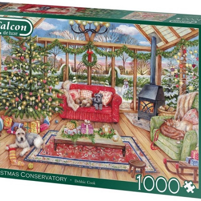 Karácsonyi téli kert