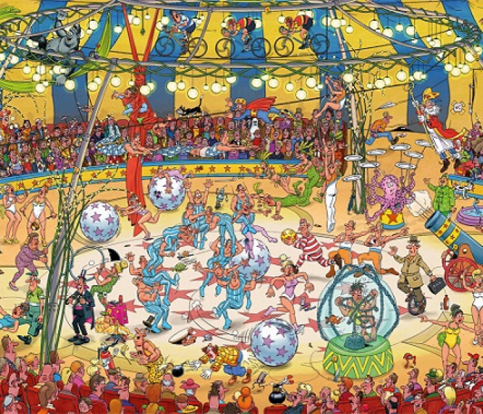 Puzzle - Jumbo - Akrobata cirkus