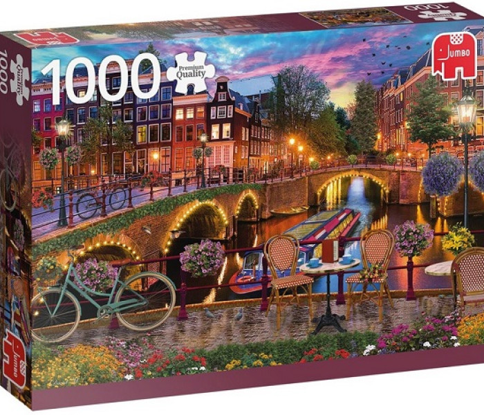 Puzzle - Jumbo - Amszterdami csatorna