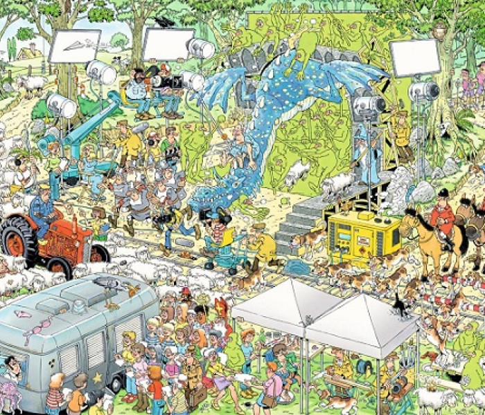 Puzzle - Jumbo - Filmkészítés