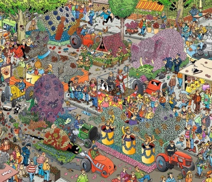 Puzzle - Jumbo - Virágshow