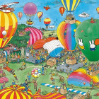 Puzzle - Jumbo - Repülő léggömbök