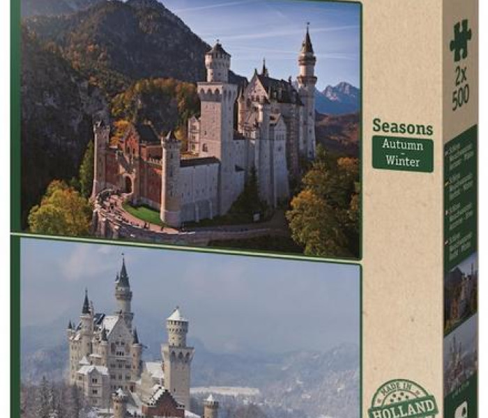 Puzzle - Jumbo - Neuschwanstein - ősz/tél