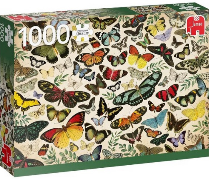 Puzzle - Jumbo - Poszter - pillangók
