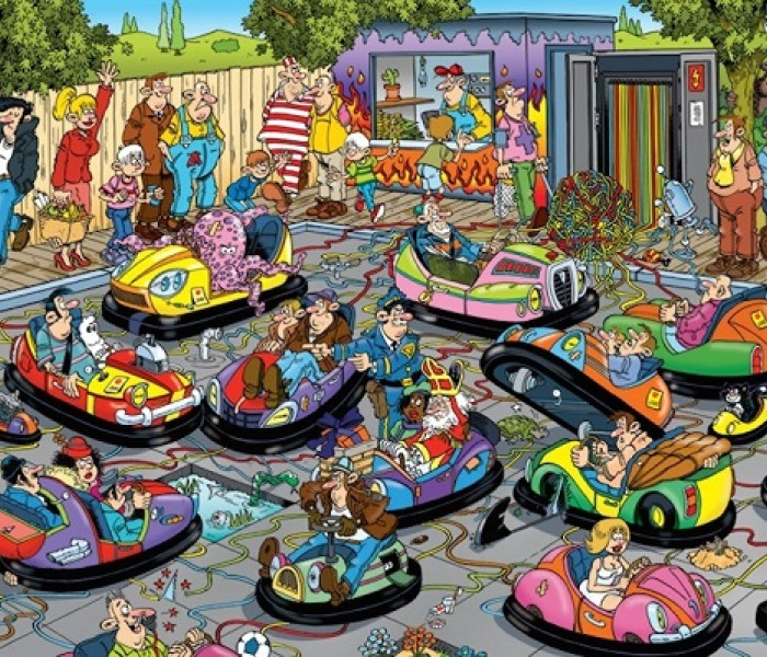 Puzzle - Jumbo - Menet - autópálya